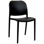 Stackable outdoor chair TESR Polypropylene frame with fiberglass Model 725-Y19