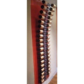 Neutral classic wine bottles display semi-curved design Bottles capacity 38 Transparent Model Plex ARC