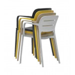 Outdoor armchair TESR Polypropylene frame Model 452-P82A