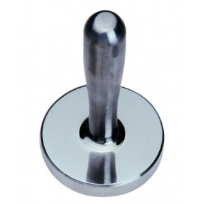 Stainless steel meat pounder Size ø cm. 10 weight Kg 1.5 Model CL1254