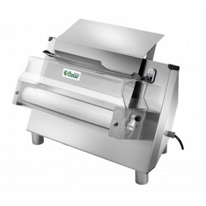Pizza dough roller Model FIM42N Rollers length 420 mm Stainless steel structure