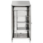 Brooms locker made of stainless steel 304 IXP n.2 hinged doors Model S5069602