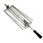 Motorized charcoal Churrasco rotisserie ENG Model ChurrascoM11 2 racks N. 11 stainless steel assorted swords cm 50