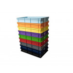 Pasta and pizza container in food polyethylene GD Model VAS010