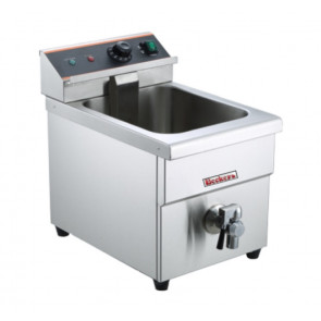Induction fryer with tap Model FRI8LT Power 3500 Watt