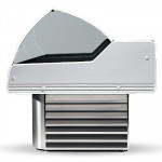 Refrigerated fish Counter Zoin Model  Saigon SG350DBSG Curved glass Static refrigeration Incorporated group