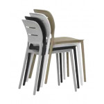 Stackable outdoor chair TESR Polypropylene frame Model 451-P82