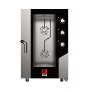 Electric convection oven with steam Model MKF1111S Electromechanical controls Capacity n.11 trays GN 1/1 cm 53 x 32,5 Power Kw 15.4