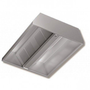 Central hood Stainless Steel Aisi 430 satin scotch-brite RP Model DSC15/24