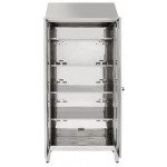 Storage cabinet made of stainless steel 304 IXP n.2 hinged doors Model S5069405