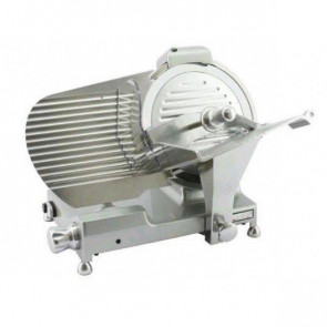 Gravity slicer Model BKL300LUX Cutting capacity mm l 235 x p 170 Fixed sharpener Block of the carriage Aluminum handles