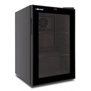Refrigerated countertop drinks display Static-fan assisted Black KLI Model CL70FLBLK