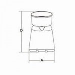 Electric juicer with lever With micro with speed variator Model APOLLO LEVA VV r.p.m. 280÷750