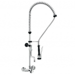 Two holes pre-rinse unit wall mounted - spout in the middle of the tube and shower MNL Model R0102010302