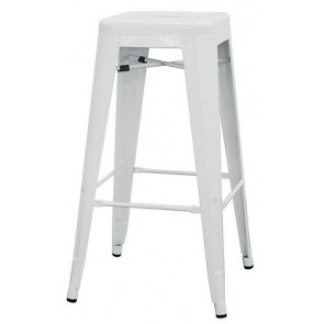 Stackable indoor stool TESR Powder coated metal frame Model 977-BT503