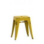 Indoor stool TESR Powder coated metal frame, antique look. Model 1832-BS18
