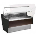Refrigerated food counter Model KIBUK250VC Semi ventilated Curved glass