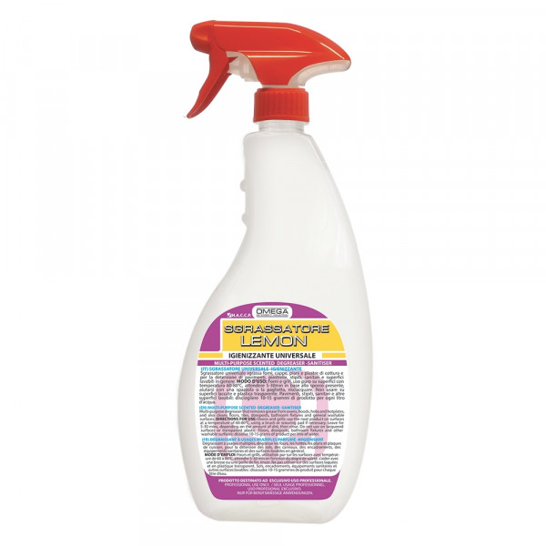 Universal sanitizing degreaser lemon Box with 12 degreaser of 750 ml Model OSUL-9