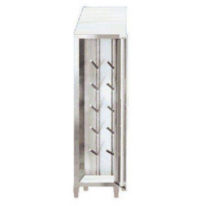 Boots locker made of stainless steel 304 IXP n.1 hinged door Model 69603