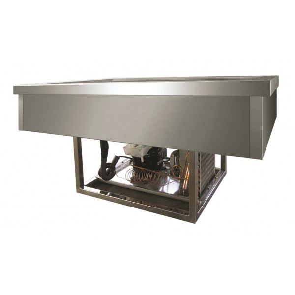 Built-in refrigerated stainless steel bowl Model G-VRI211