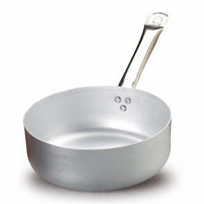 Low Aluminium casserole with a handle for induction kitchens Thickness 3 cm Model 290-5