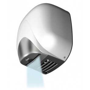 High Performance Electric hand dryer in White Aluminum BLADE with MDL Photocell Resistance Model 704335
