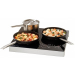 Induction plate Kar 3 cooking zones Useful surface 200-160-200mm Touch control panel Power W 3400 Model 105940