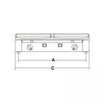 Electric panini grill Model PDVCLL Power Watt 3200 double glass-ceramic Smooth-Smooth/Smooth-Smooth surface
