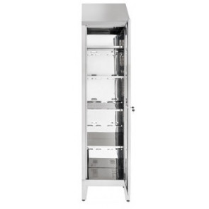 Storage cabinet made of stainless steel 430 IXP n.1 hinged door Model S5069403430