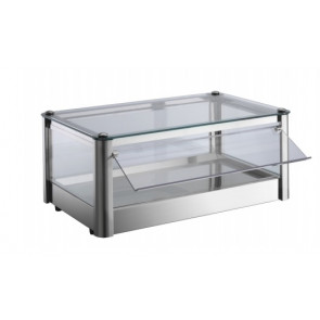 Heated countertop display TP stainless steel metal sheet Power 400 W Model KB51R