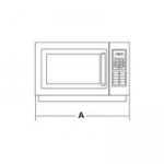 Microwave oven PANASONIC Power consumption watt 1490 Model NE1037