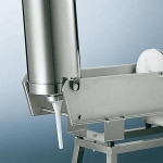 Electric sausage filler Model IS 16 IDR. INOX Cylinder capacity 16 Lt