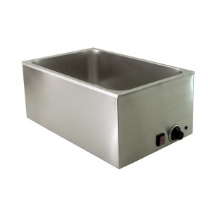 Electric bain-marie Model BMH150 for GN 1/1 - 2 X ½ - 3 X 1/3 adjustable temperature max. 90°C