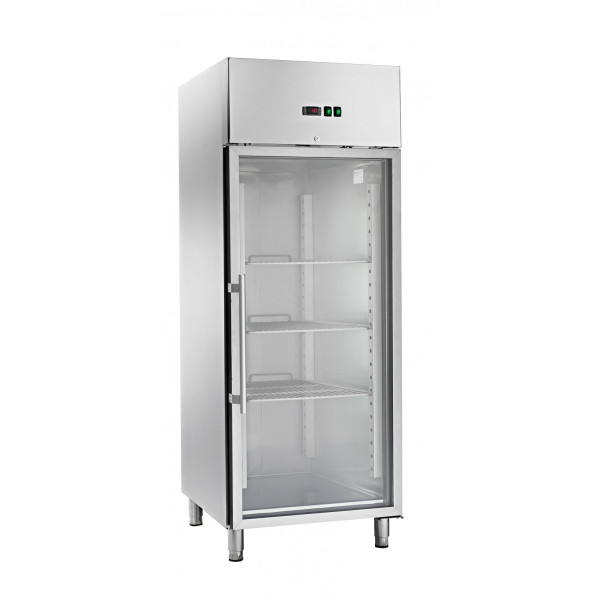 Tropicalized refrigerated cabinet  Model AK654TNG glass door, normal temperature and stainless steel