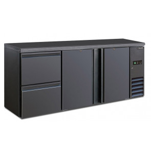 Ventilated back bar cooler KLI Model BB322SD