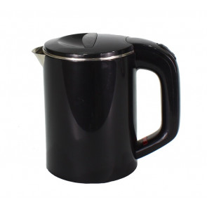 Black kettle in stainless steel STK Model B2006