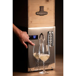 Cooled wine dispenser for BAG-IN-BOX GCE Model Totem
