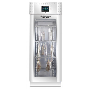 Seasoning meat cabinet Everlasting Stainless steel glass door Meat capacity 150 Kg Cheese/cold cuts capacity 100 Kg Model AC8305