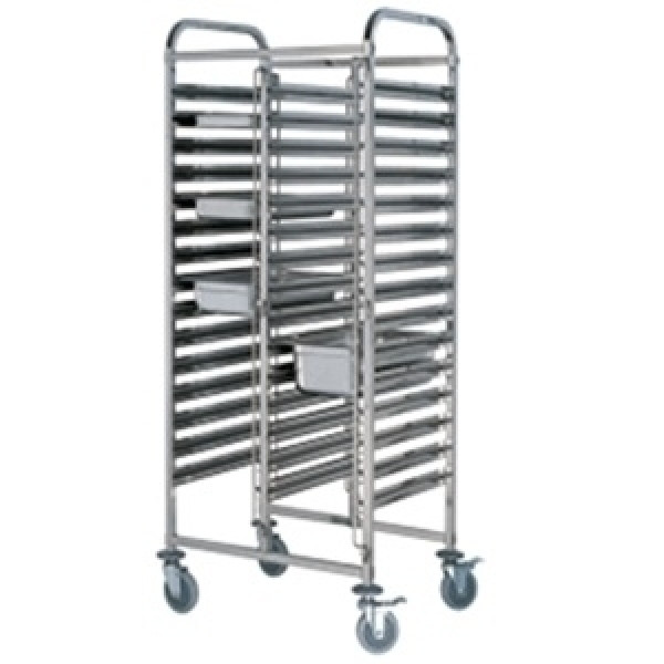 Tray trolleys SR Capacityn.15x2 Tray GN 1/1 Model 75003000