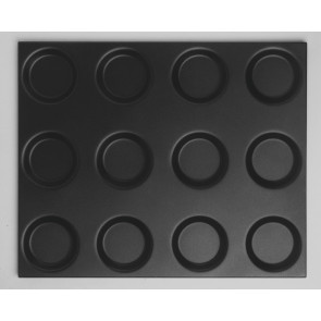 Aluminum pan for omelettes Gastronorm 2/1 Model TF21020