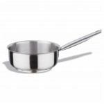 Low casseroles in stainless steel 18/10 Compatible with induction kitchens Model 121-0