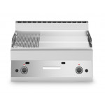 Gas fry top Chromed 2/3 smooth 1/3 striped plate MDLR Model F6570FTGCLRT