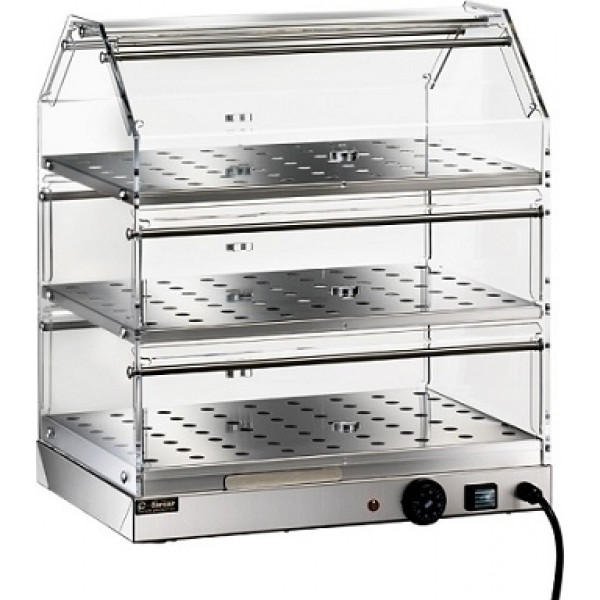 Heated display Model VBR4753 countertop Three shelves