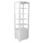 Ventilated refrigerated display\drinks display Model VRN235 BIANCA Glass door