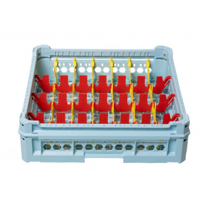 Classic rack with 28 rectangular compartments GD Model KIT 2 4X7