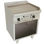 Electric fry top CI Model RisFry039 2 cooking zones 1/2 Smooth 1/2 Striped plate Power kW 10,8