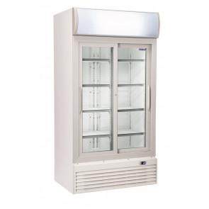 Refrigerated drinks display Model DC800S - 2 sliding doors