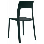 Stackable outdoor chair TESR Polypropylene frame Model 998-SH15