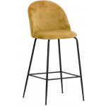 Indoor stool TESR Powder coated metal frame, velvet covering. Model 1762-JB4