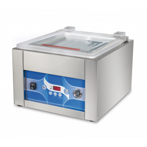Chamber vacuum sealer machines  Sealing Bar 300mmITC Model SQUARE 300 F countertop  FLAT LID